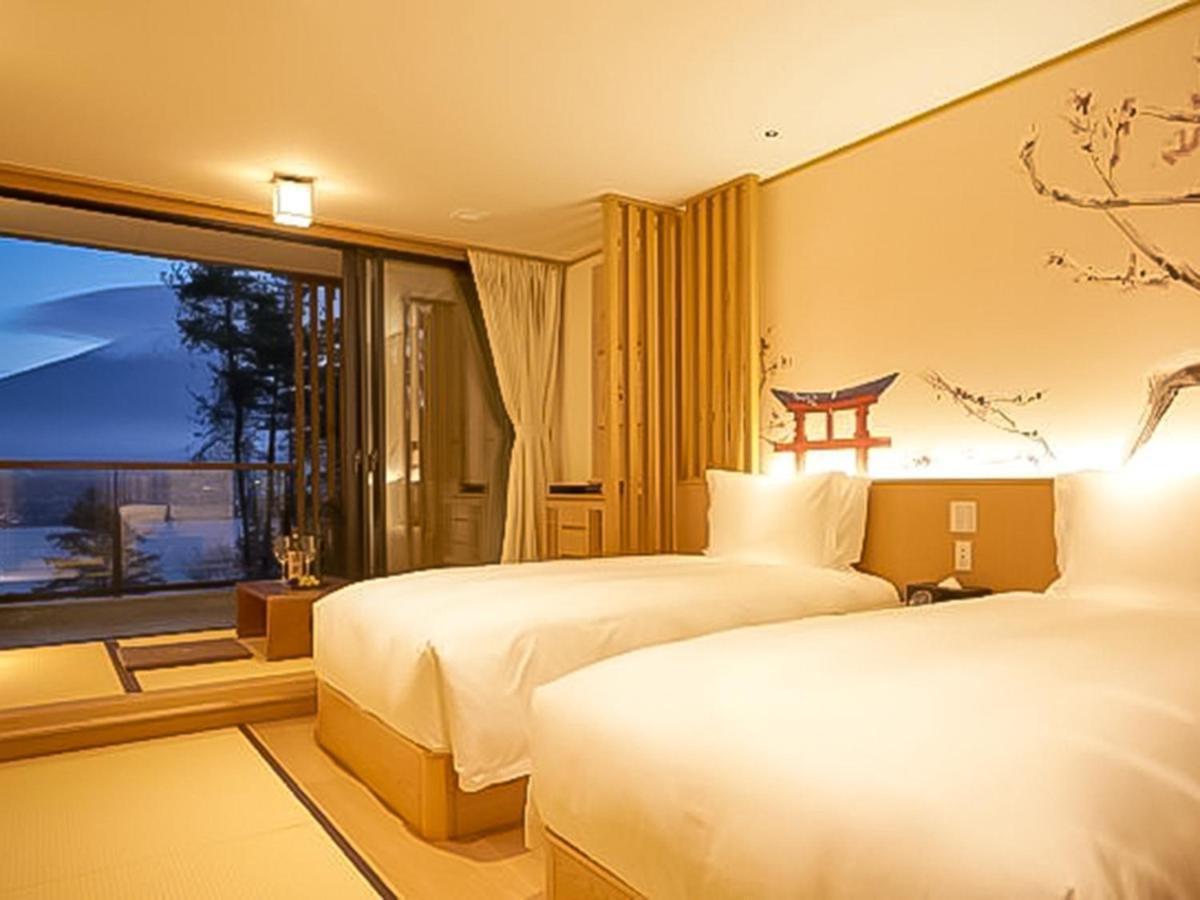 Kumonoue Fuji Hotel Deluxe Room - Mt Fuji View With Open-Air Bath Фудзикавагутико Экстерьер фото