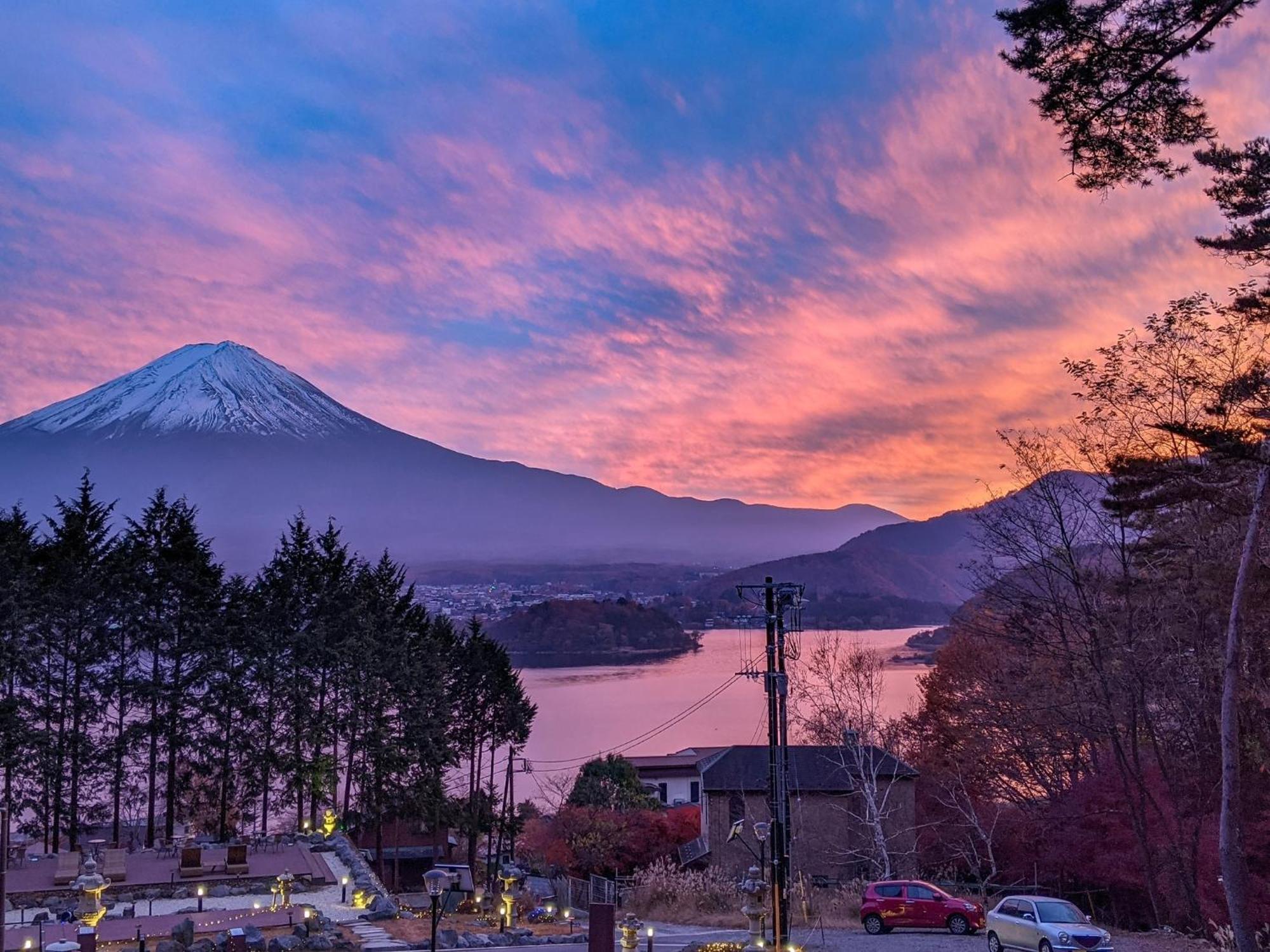 Kumonoue Fuji Hotel Deluxe Room - Mt Fuji View With Open-Air Bath Фудзикавагутико Экстерьер фото