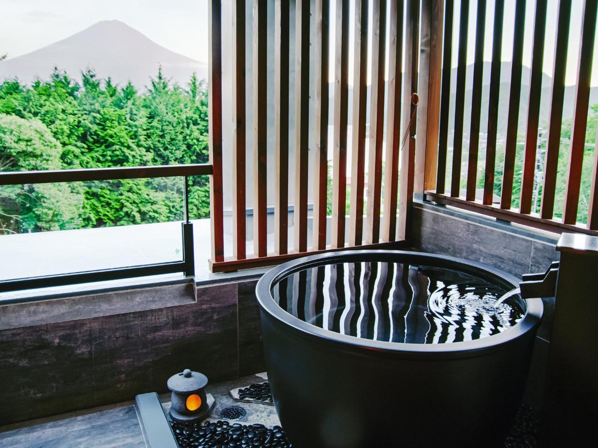 Kumonoue Fuji Hotel Deluxe Room - Mt Fuji View With Open-Air Bath Фудзикавагутико Экстерьер фото